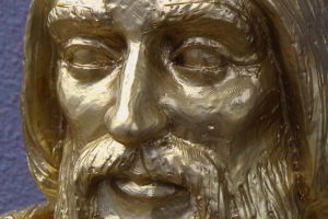 Kunststofflackierung Bueste Karl der Grosse