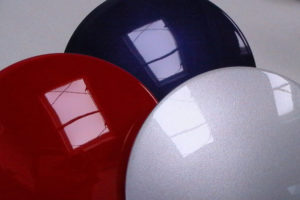 Kunststofflackierung Griffblenden bunt