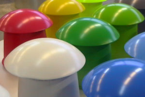 Kunststofflackierung Pilze